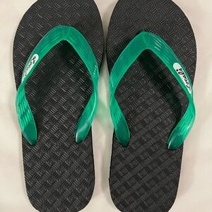 Locals Kids Original Translucent Green Strap Slippah (Flip Flop) - NWOT
